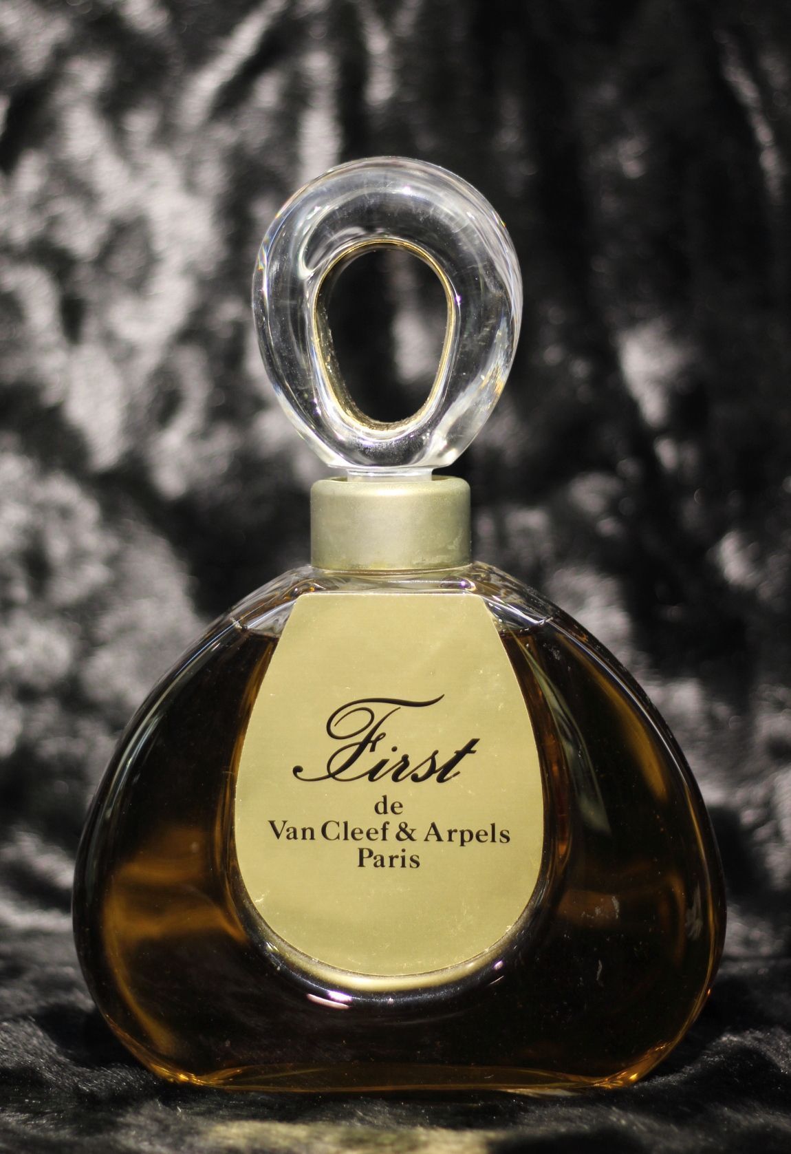 Vintage Nice First De Van Cleef & Paris Factice Dummy Huge Glass Perfume Bottle .