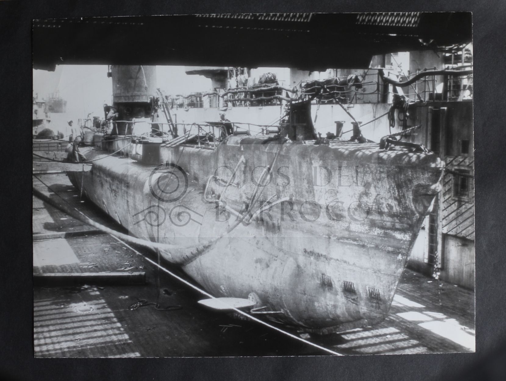 Original Fotografy -ROBERT CAPA- Submarine –