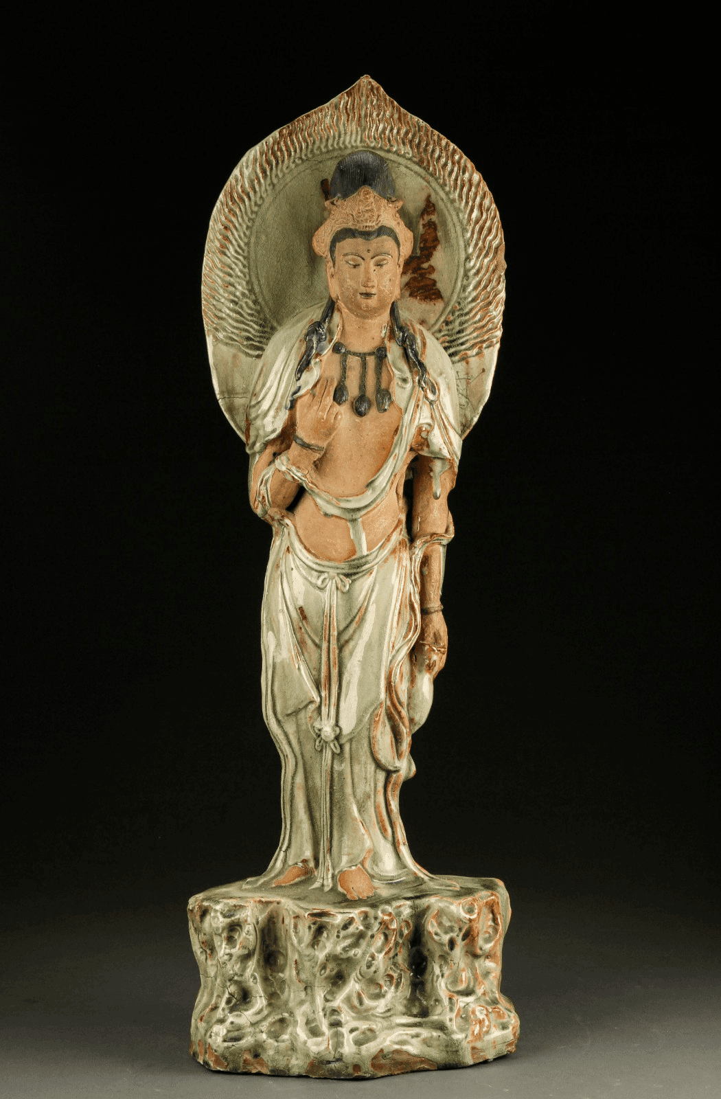 Chinese Glazed Figure
