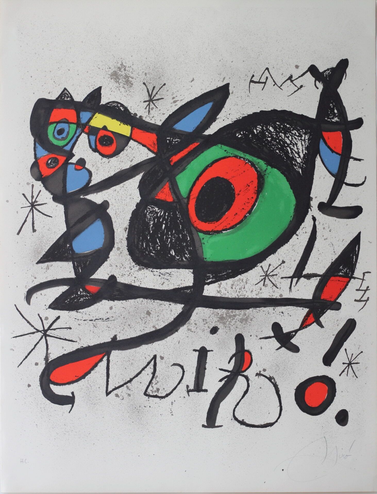 Joan MIRÓ – SOBRETEIXIMS