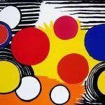 Alexander Calder Obra grafica original firmada y numerada por el artista Alexander Calder en la Galeria Ojos del Barroco Granada